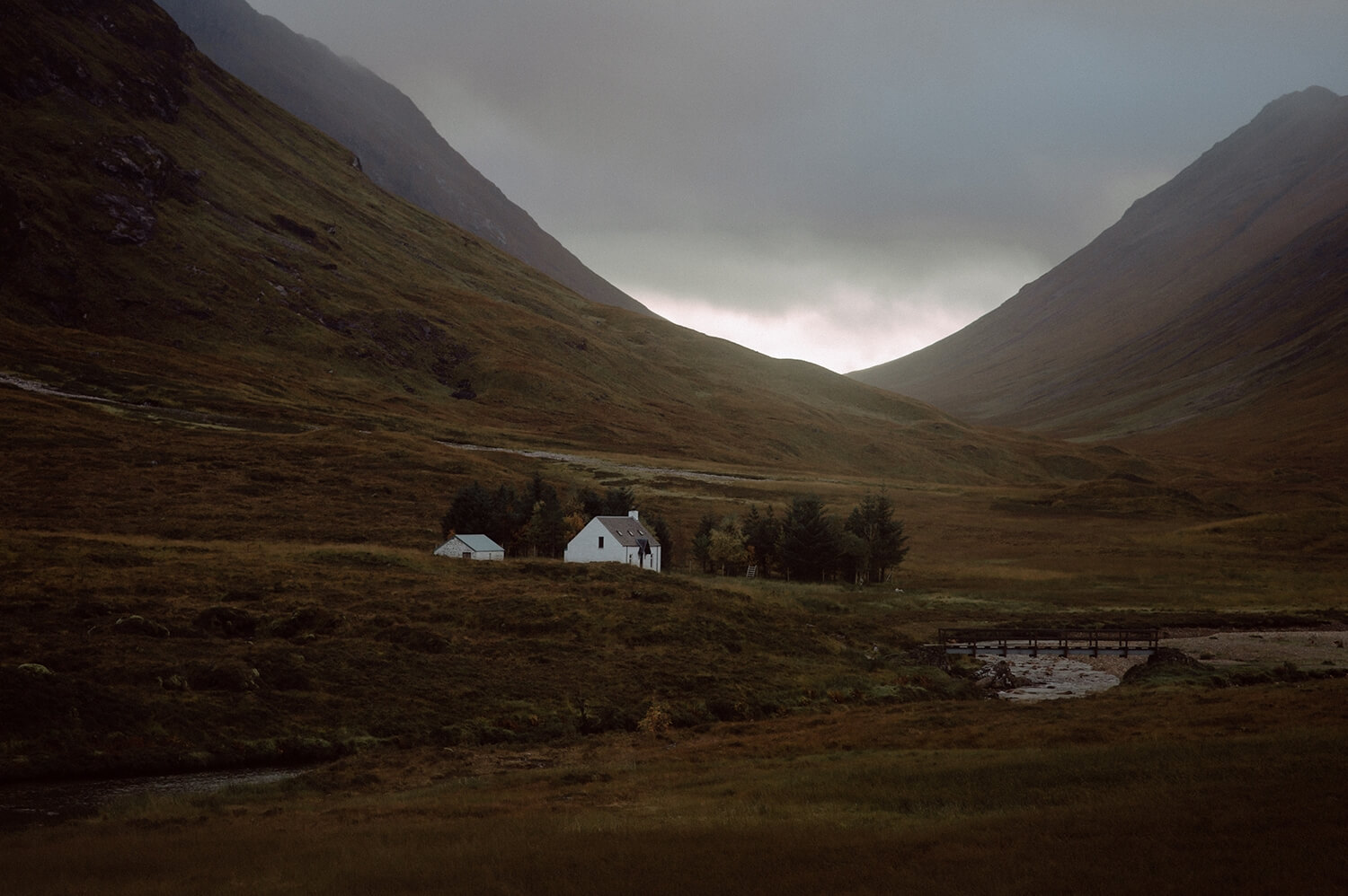 House in the middle of nowhere in Glencoe.