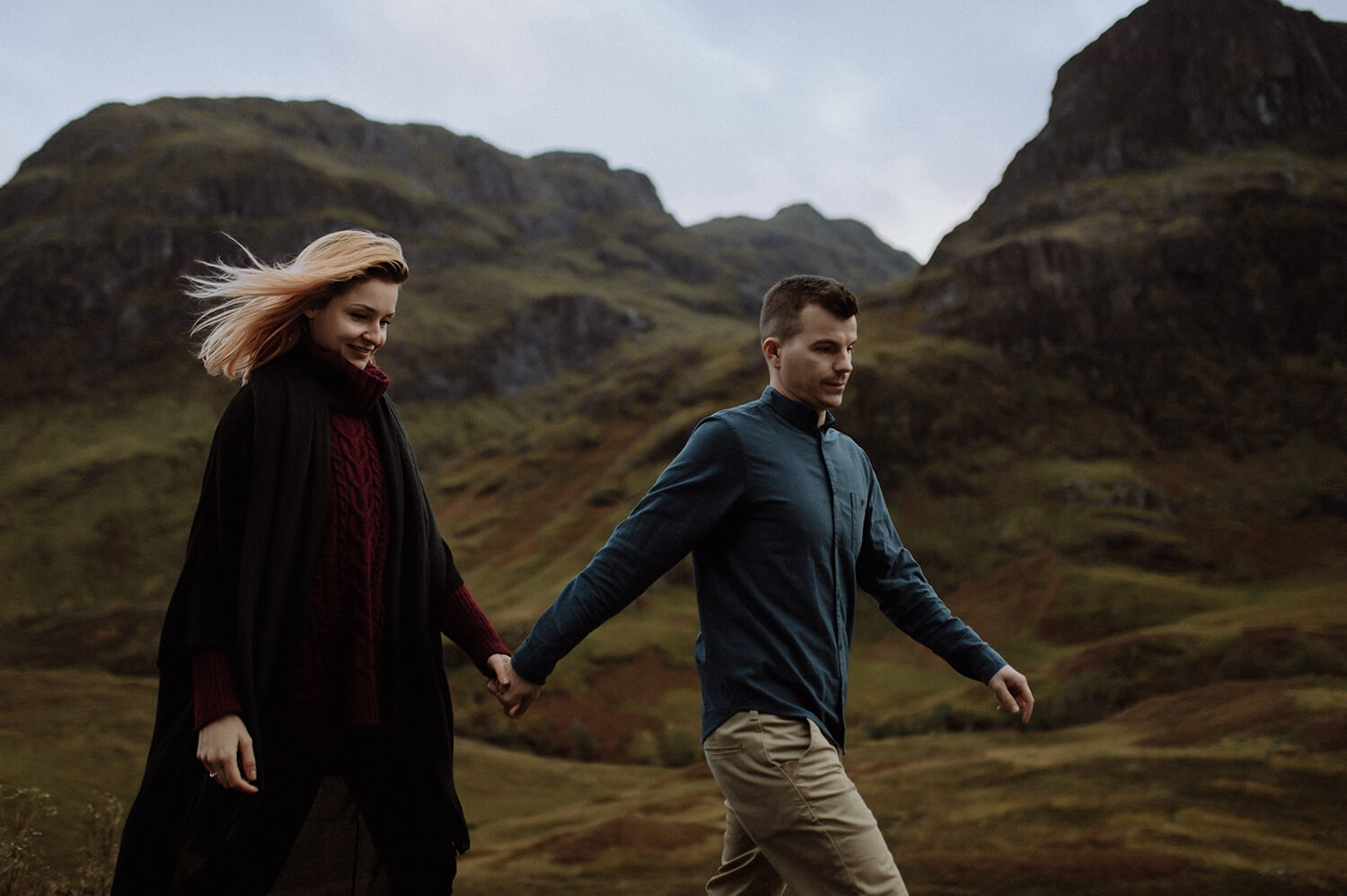 Couple photo session from Scotland.