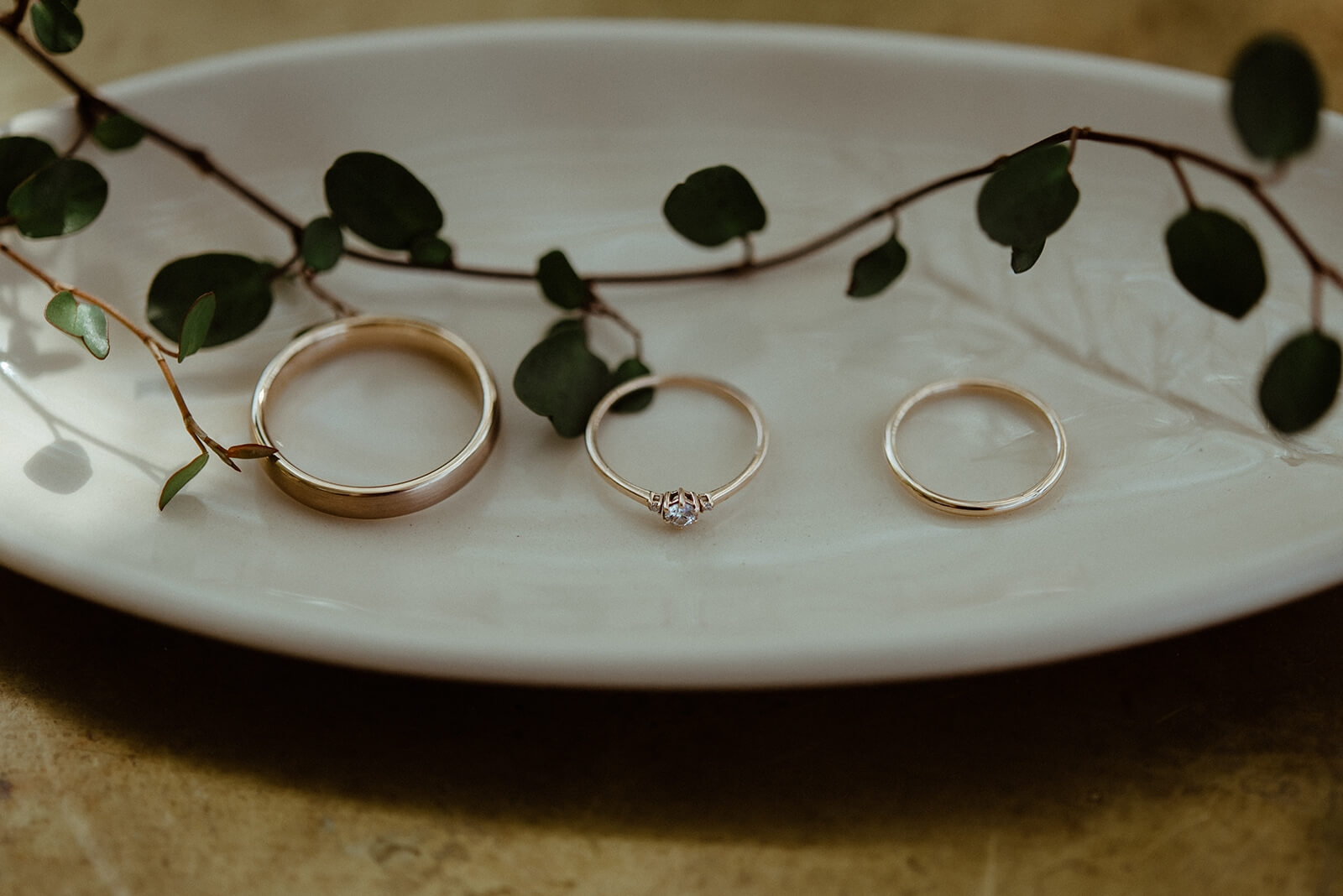 wedding rings photography